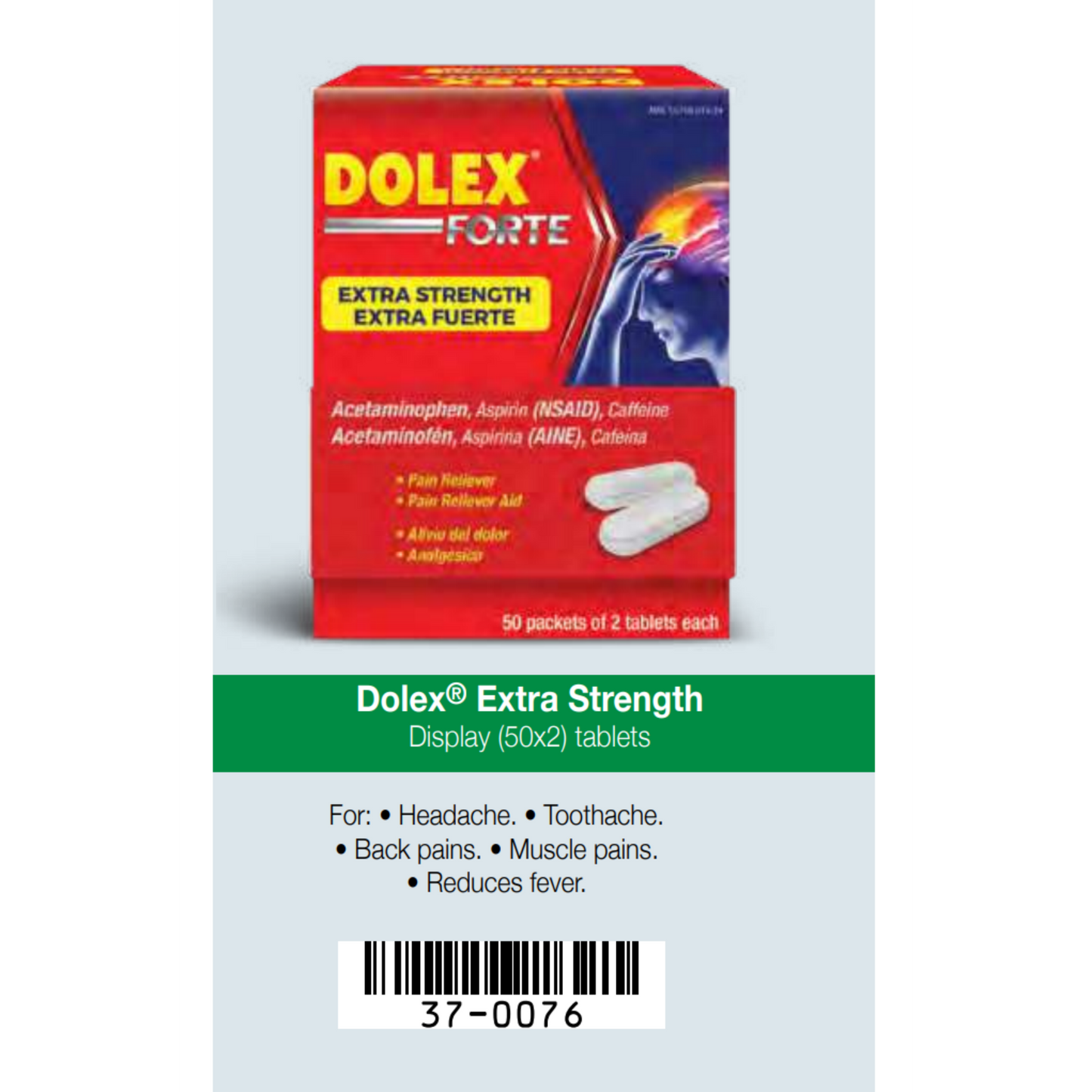 Dolex Display Extra Strength