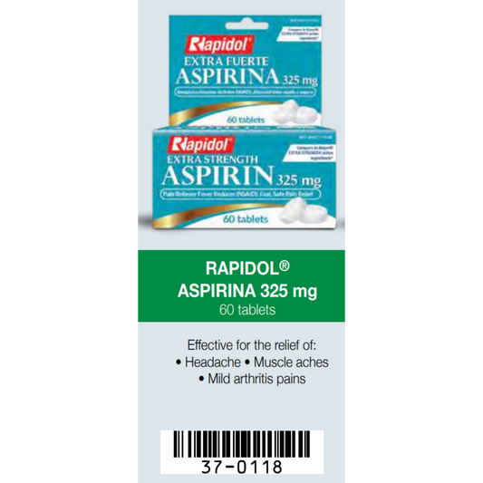 Rapidol Aspirina Extra Fuerte