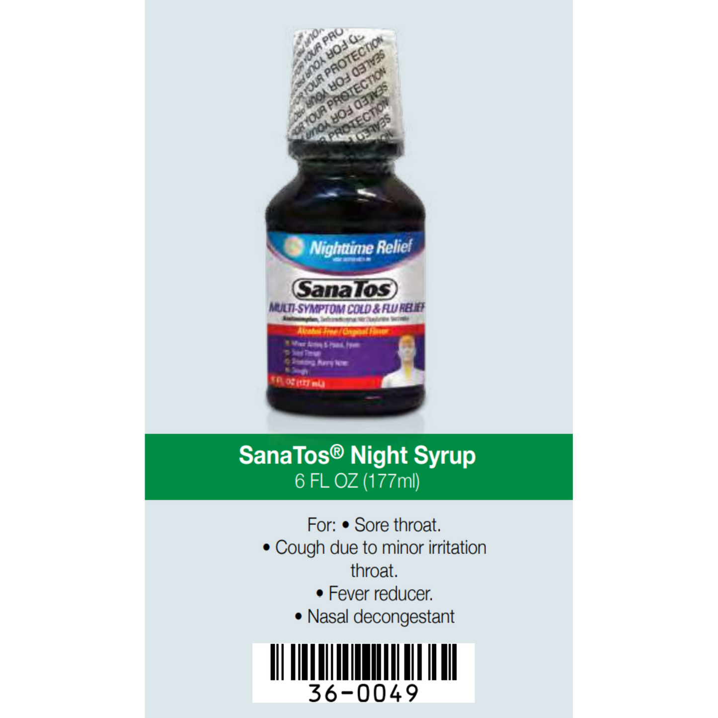 SanaTos Night Syrup