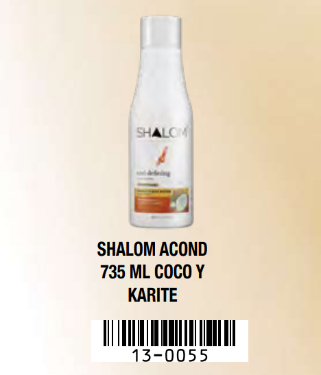 Shalom Acondicionador de Coco y Karite